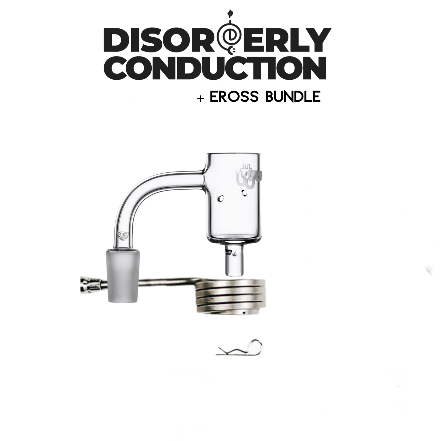 DC Kevlar Coil with Eross 4.0 Quartz Banger 14mm Male Joint