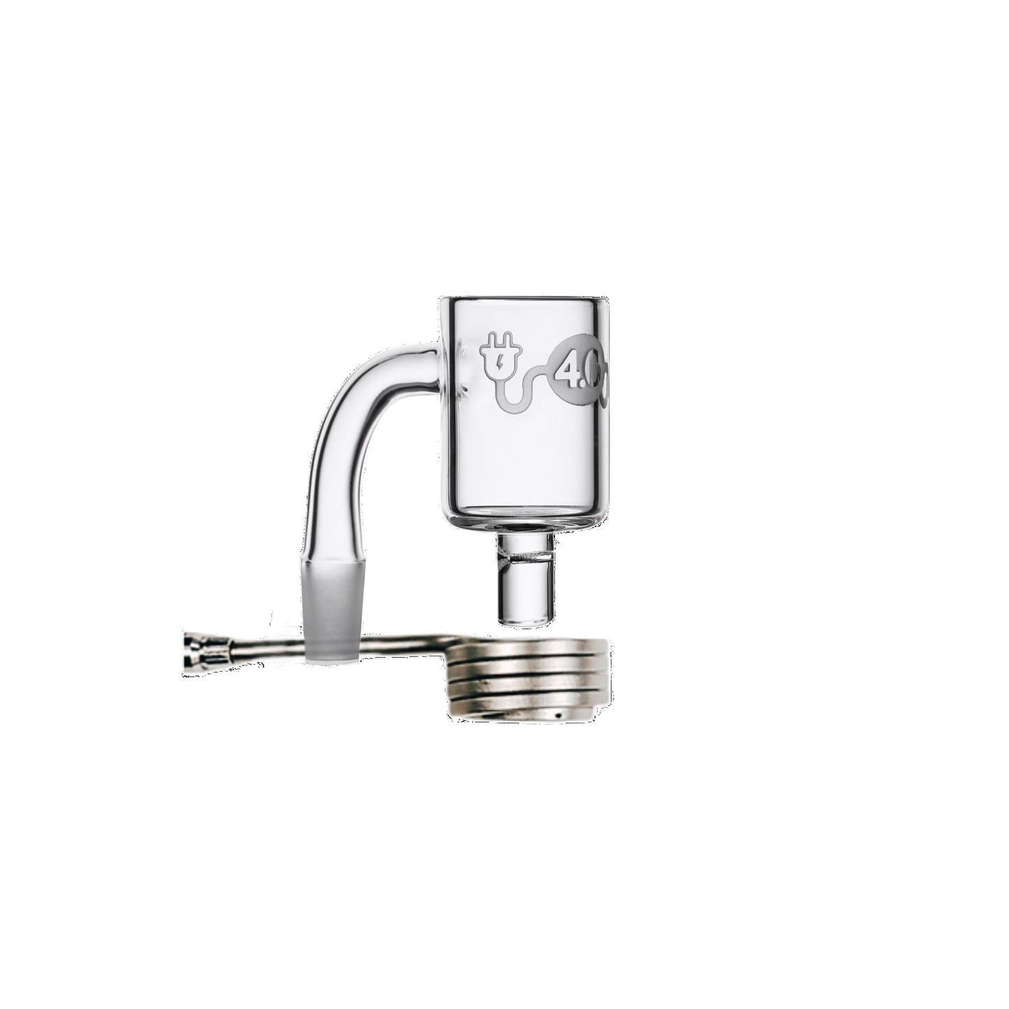 DC Kevlar Coil with Eross 4.0 Quartz Banger Male Joint