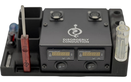 Aluminum Dual Caddy by DabSmart "3D Printed"