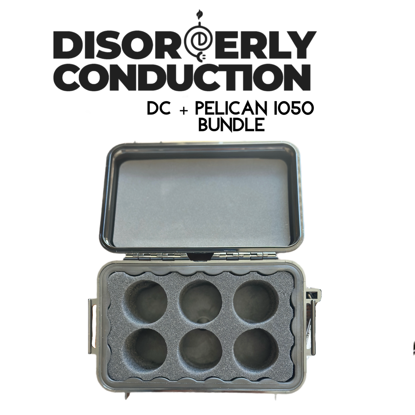 1050 Pelican Case w Custom Foam