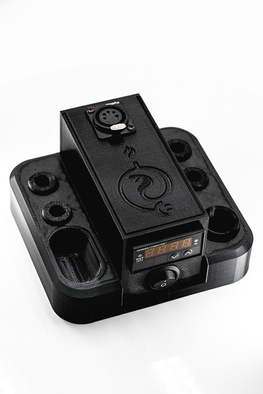 Bundle Deal DC Cobra 3D Printed E - Nail & Caddy - Disorderly Conduction E - Nail