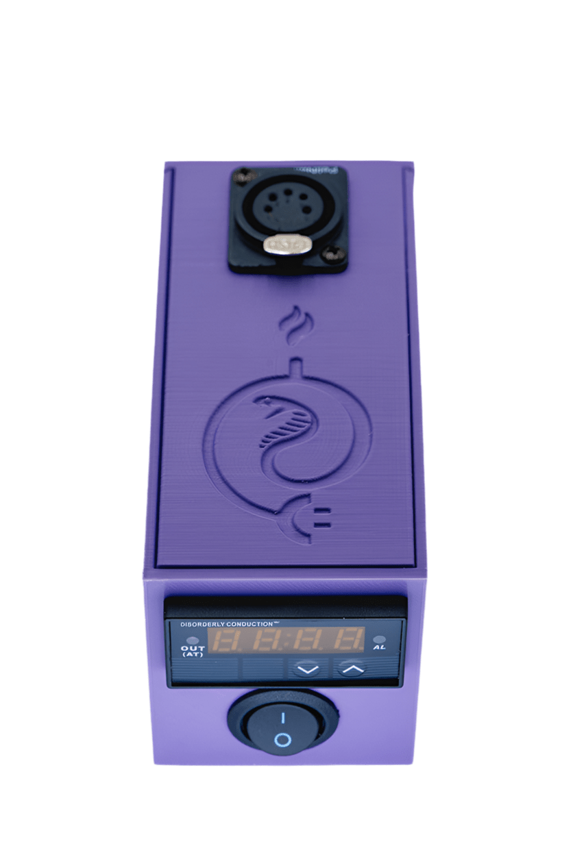 DC Cobra 3D Printed E - Nail Controller - Disorderly Conduction E - Nail