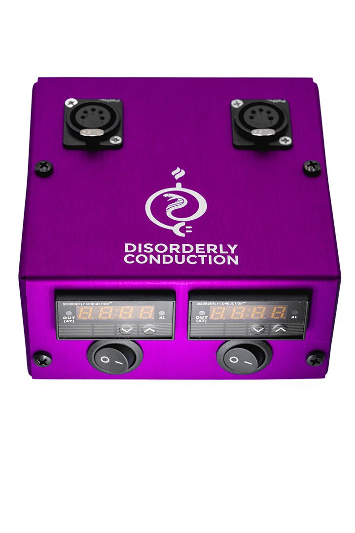 DC Dual Heat Station Aluminum - Disorderly Conduction E - Nail
