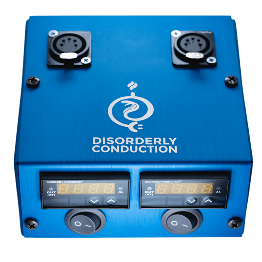 DC Dual Heat Station Aluminum - Disorderly Conduction E - Nail