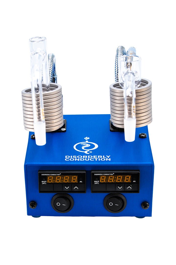 DC Dual Heat Station Aluminum E - Nail - Disorderly Conduction E - Nail