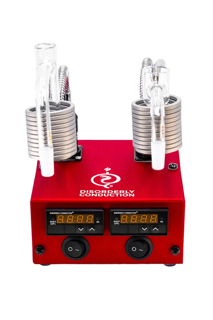 DC Dual Heat Station Aluminum E - Nail - Disorderly Conduction E - Nail