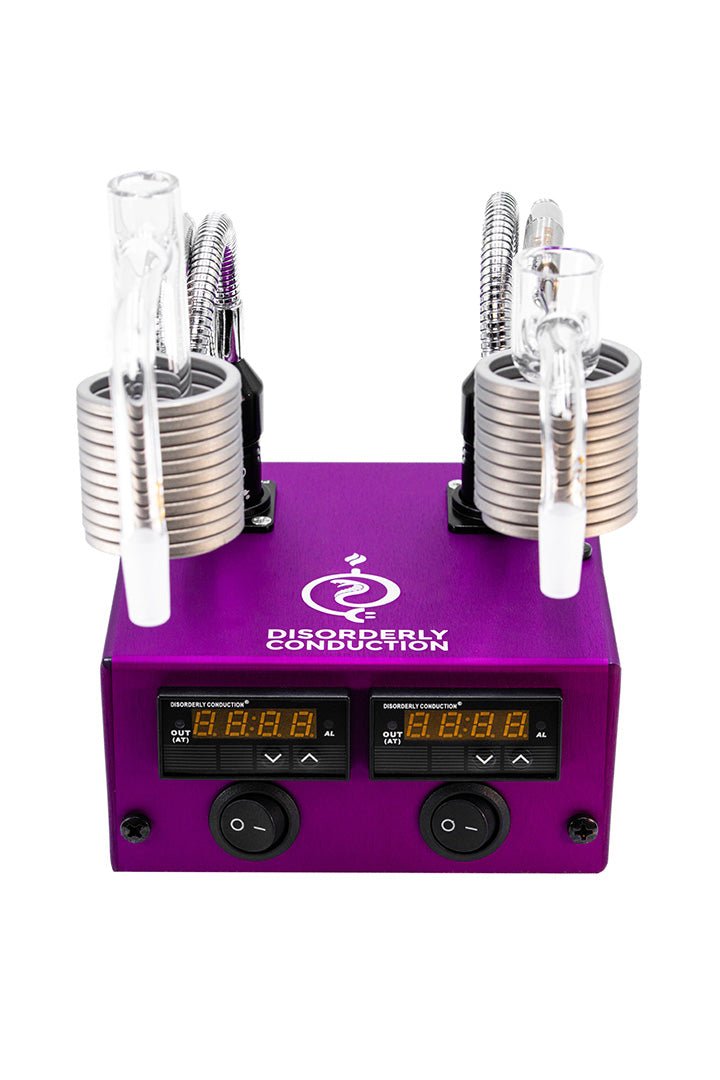 DC Dual Heat Station Aluminum E - Nail - Disorderly Conduction E - Nail