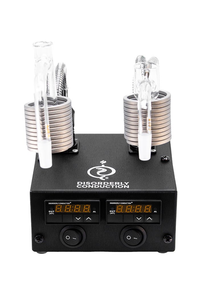 DC Dual Heat Station Aluminum E - Nail - Disorderly Conduction E - Nail