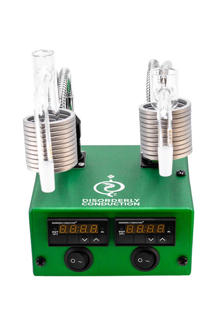 DC Dual Heat Station Aluminum E - Nail - Disorderly Conduction E - Nail