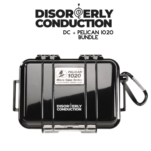 Micro Pelican 1120 case with custom jar foam