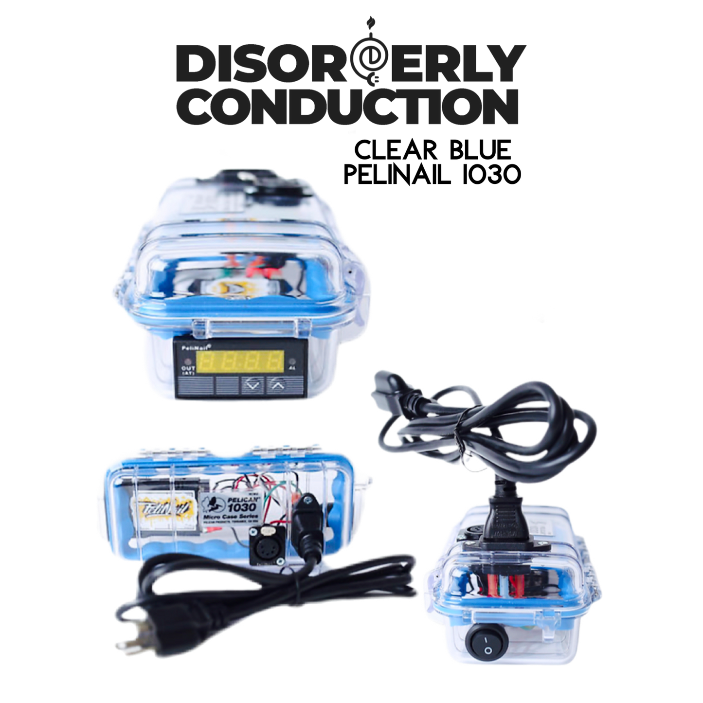 Clear Blue PeliNail 1030 Enail Controller with temperature control for precise accuracy 