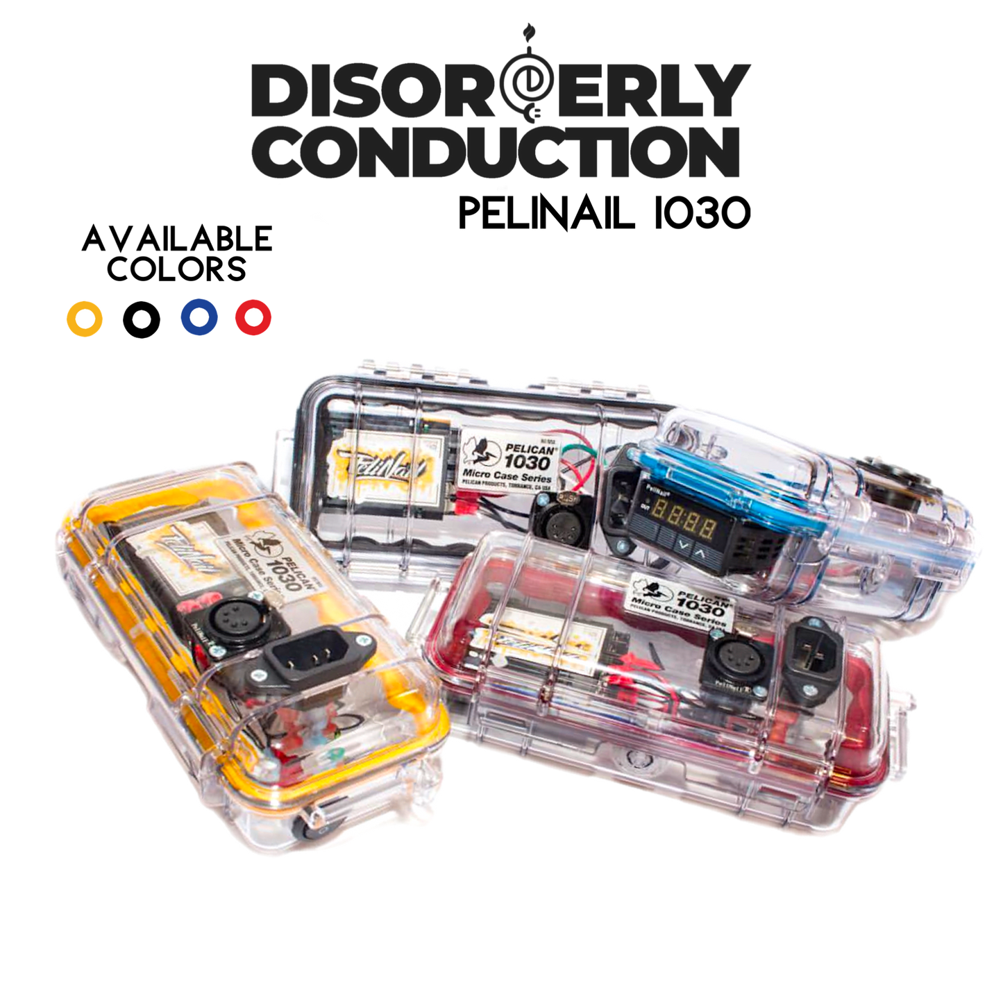 Clear PeliNail 1030 Enail Controller with temperature control for precise accuracy