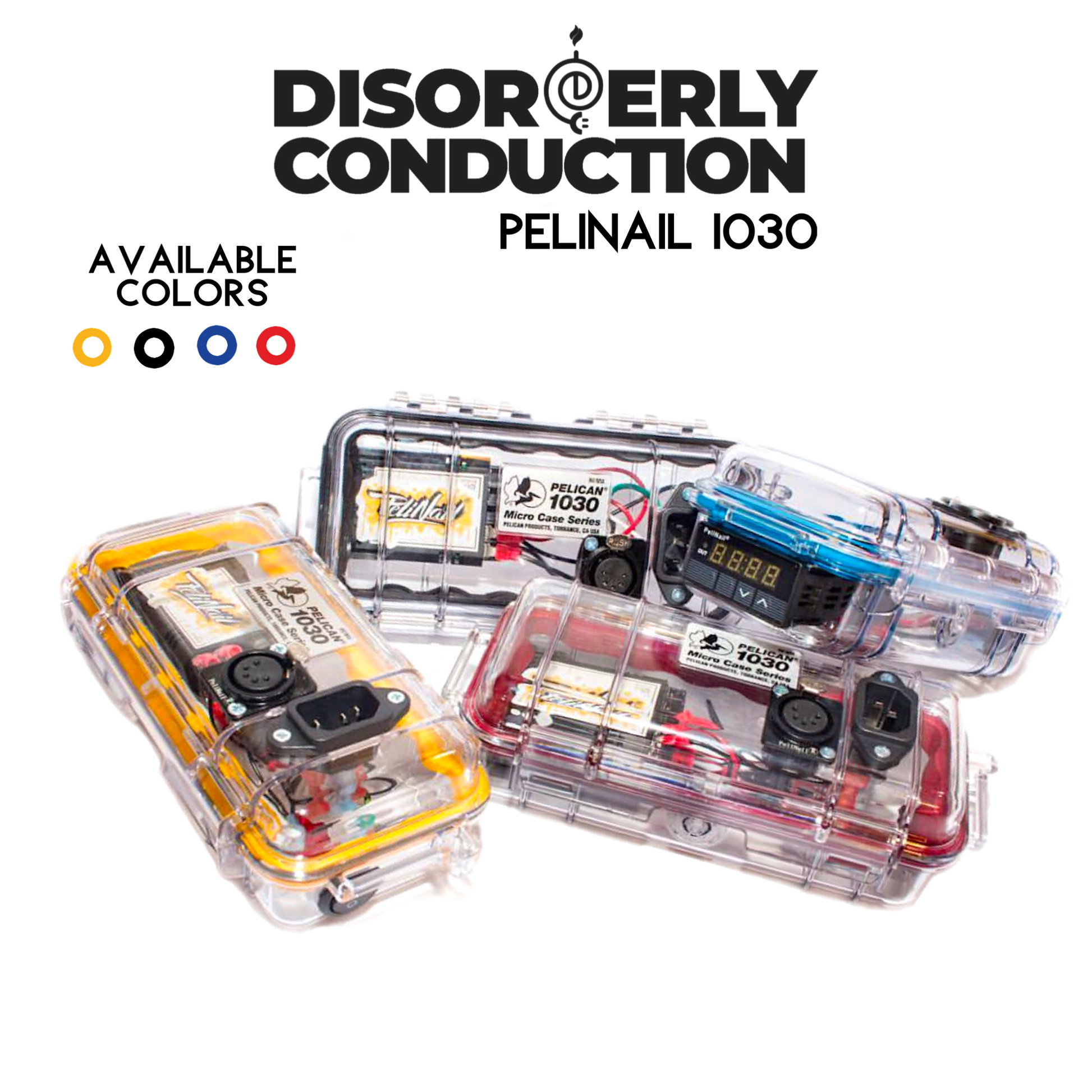 Clear PeliNail 1030 Enail Controller with temperature control for precise accuracy