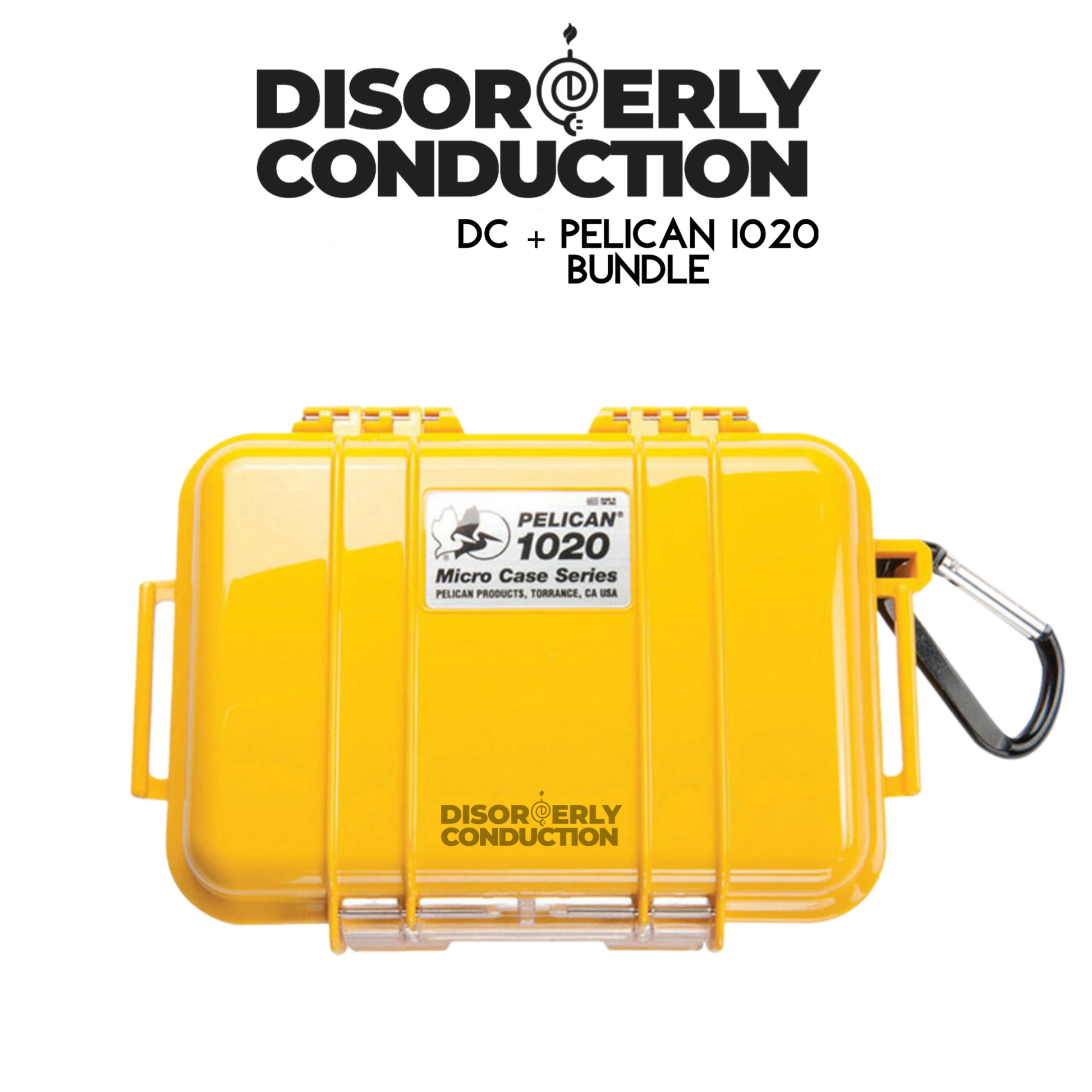 Yellow 1020 Micro Pelican Terp Case