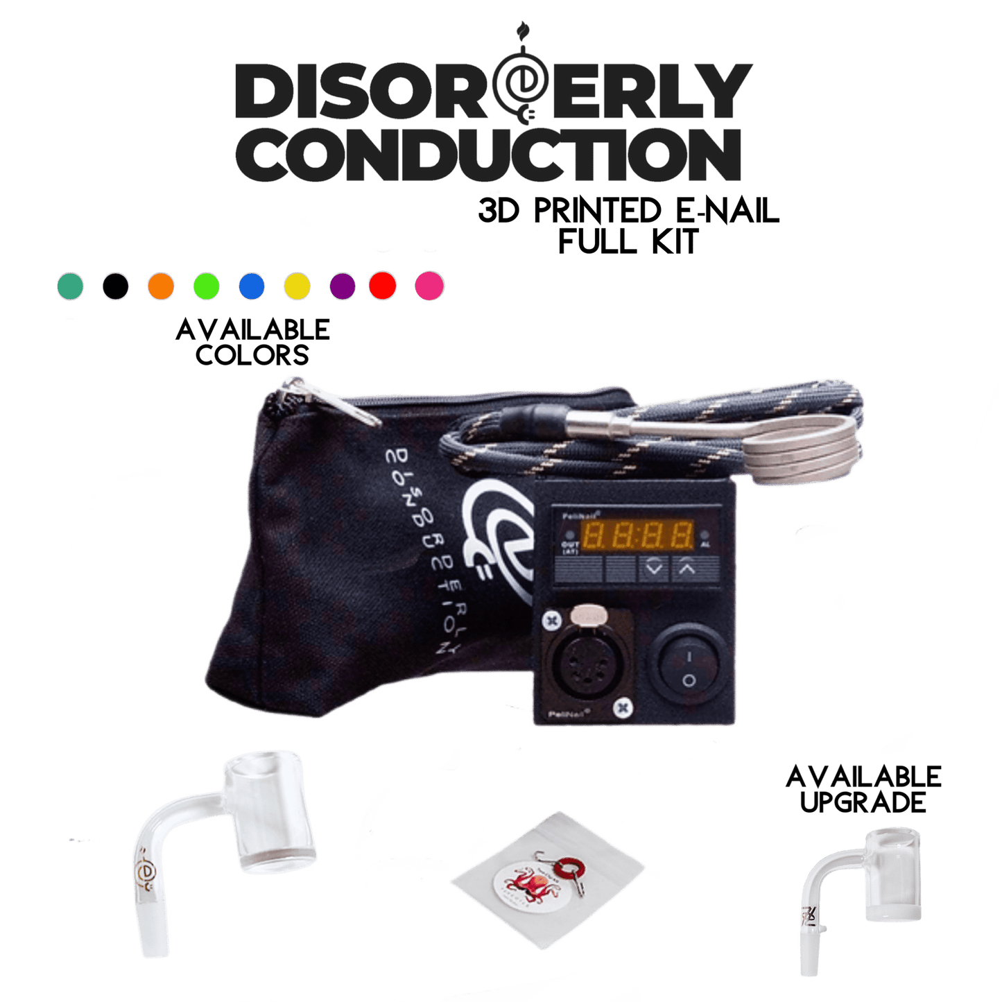 DC 3D E - NAIL FULL KIT - Disorderly Conduction