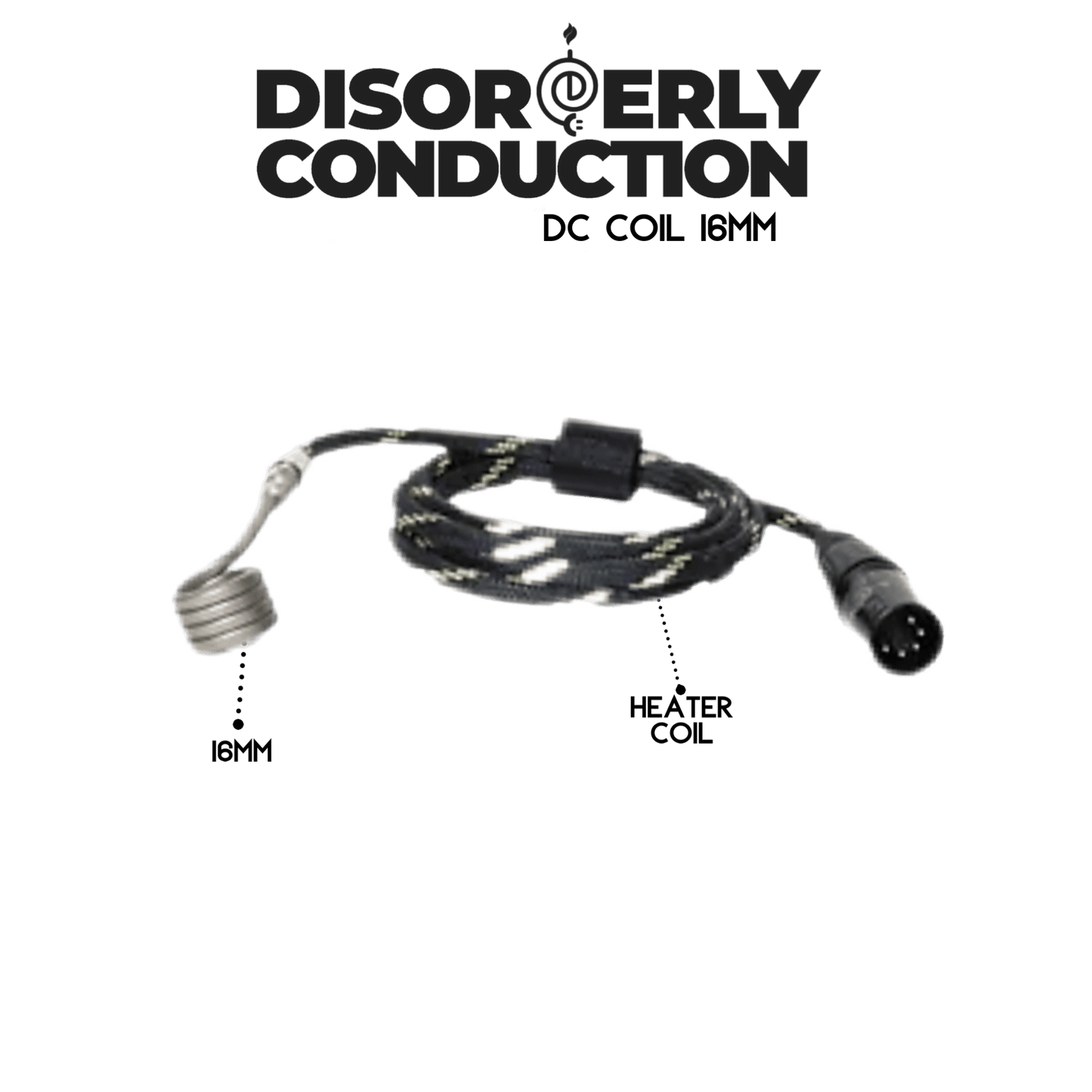 DC KEVLAR COIL 16MM - Disorderly Conduction