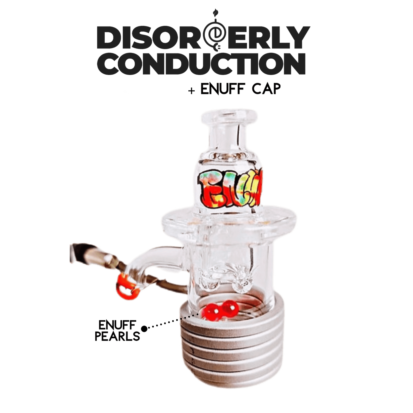 ENUFF SPINNER CAP w/PEARLS - Disorderly Conduction