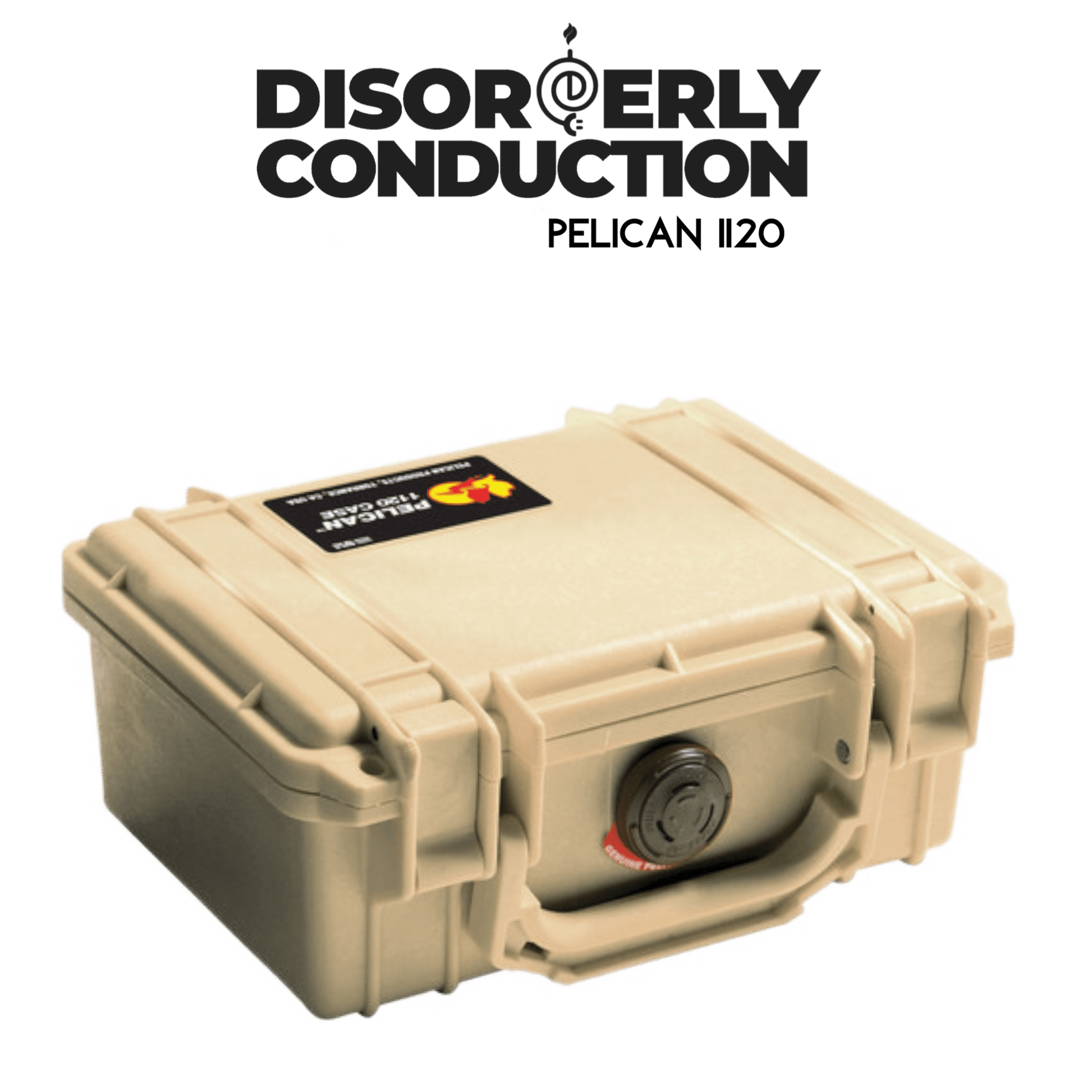1120 Pelican Case in Black Colors - Disorderly Conduction 1120 Pelican Case in Black Colors - Disorderly Conduction