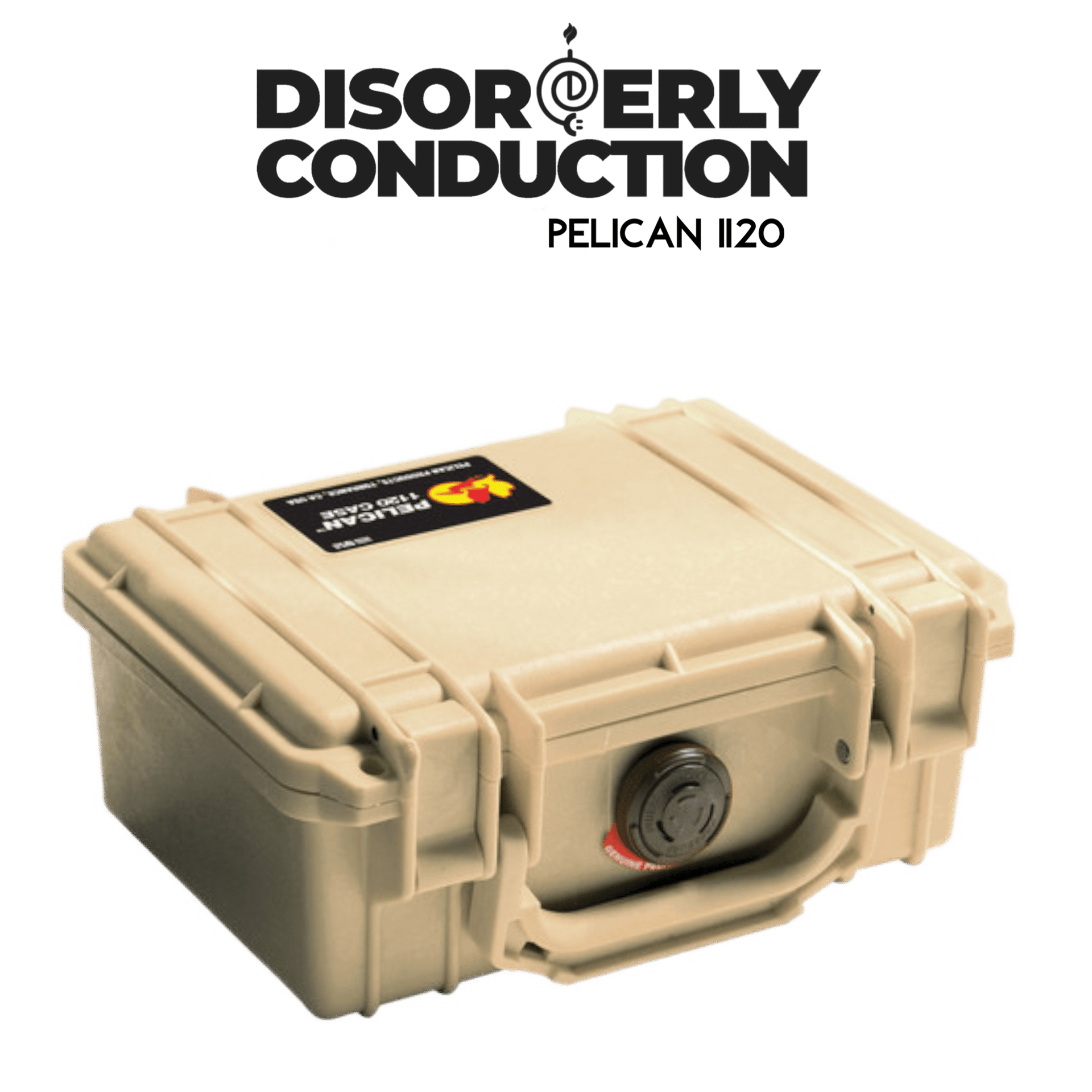 1120 Pelican Case in Black Colors - Disorderly Conduction