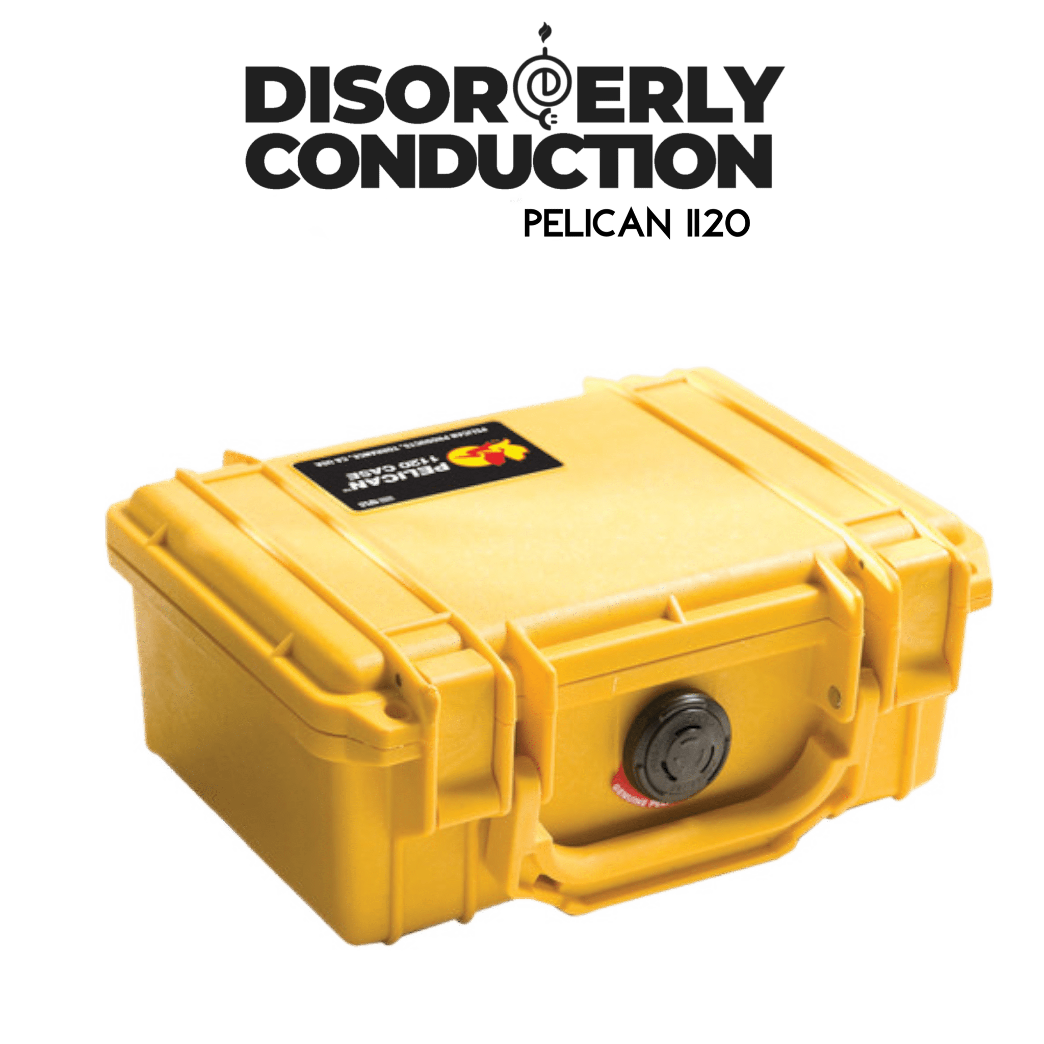 1120 Pelican Case in Black Colors - Disorderly Conduction 1120 Pelican Case in Black Colors - Disorderly Conduction