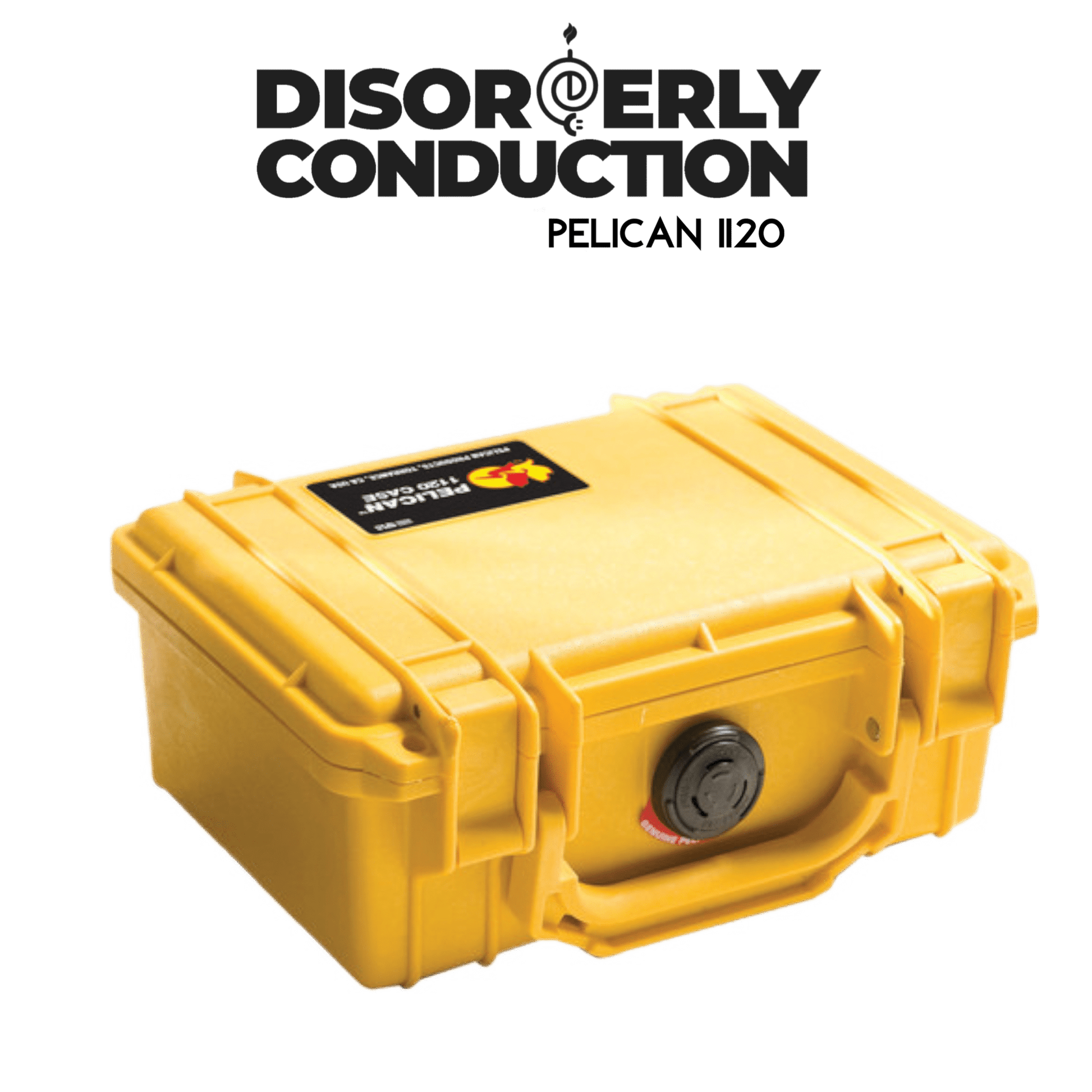 1120 Pelican Case in Black Colors - Disorderly Conduction 1120 Pelican Case in Black Colors - Disorderly Conduction