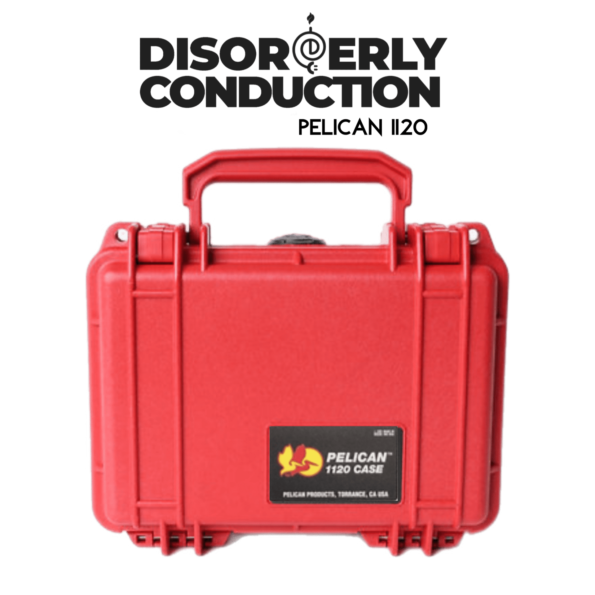 1120 Pelican Case in Black Colors - Disorderly Conduction