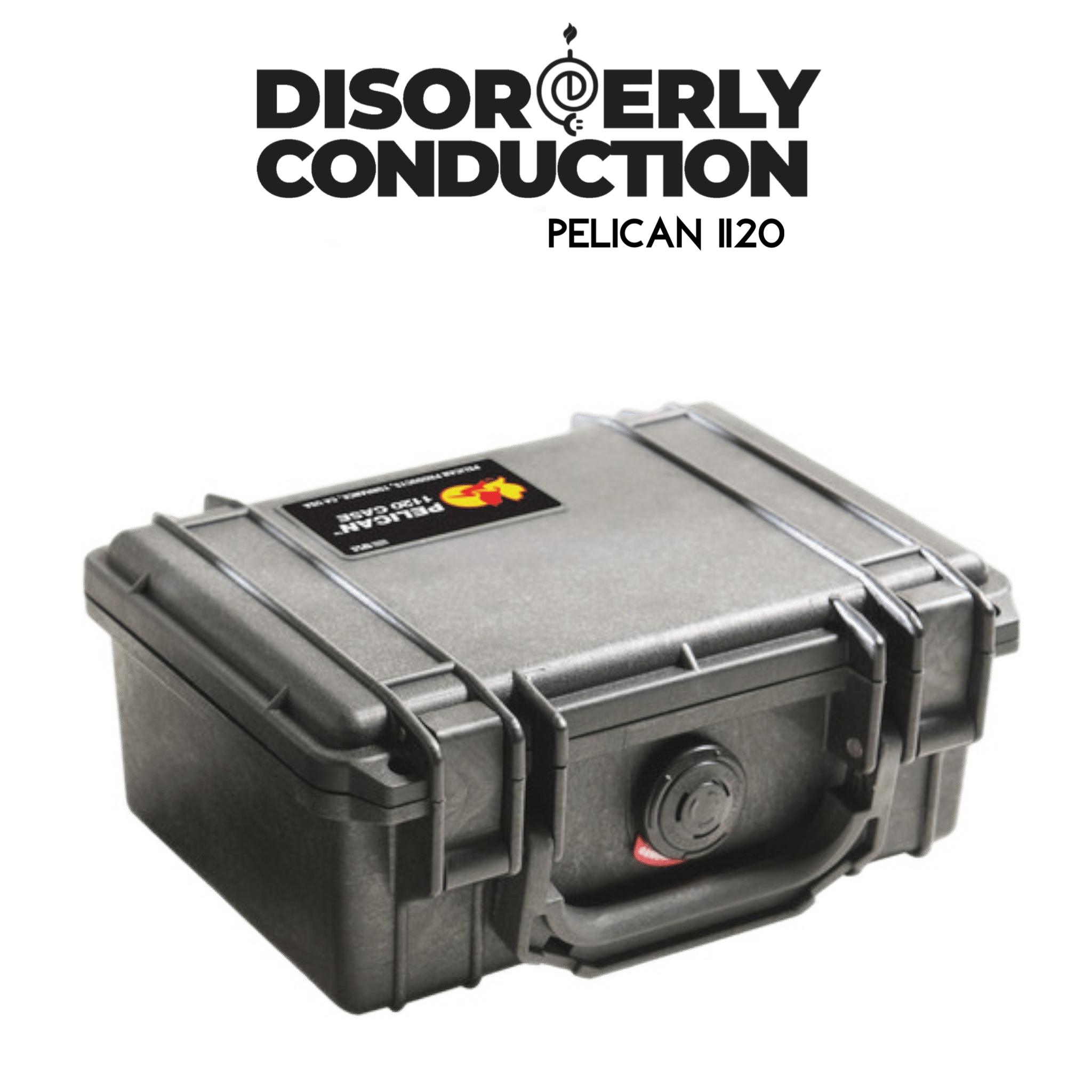 1120 Pelican Case in Black Colors - Disorderly Conduction
