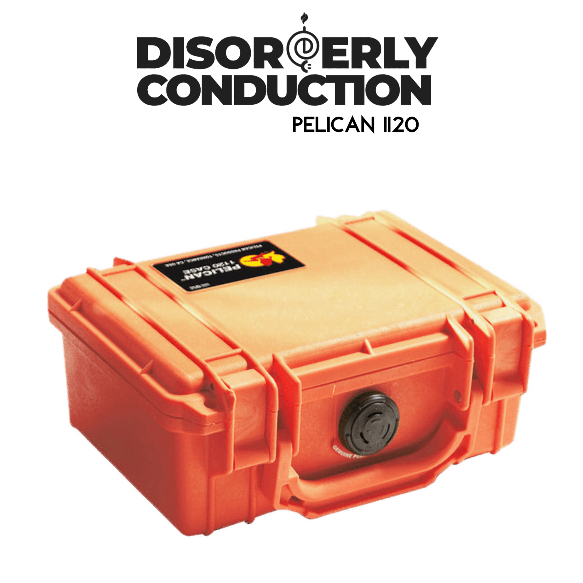 1120 Pelican Case in Black Colors - Disorderly Conduction