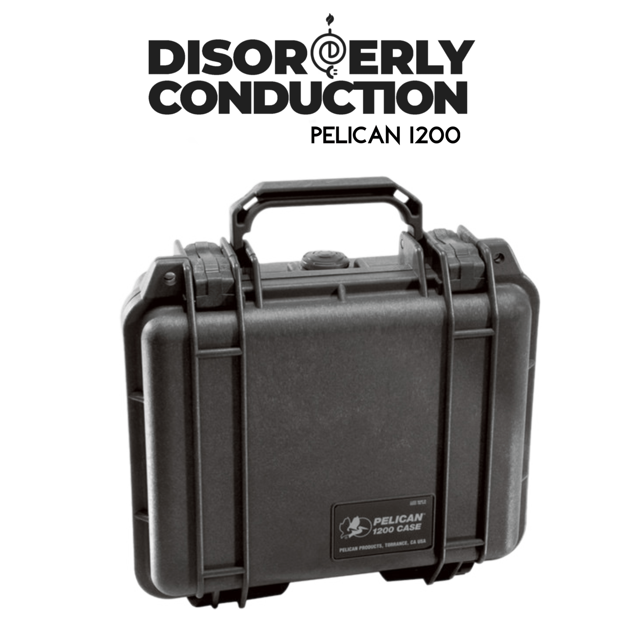 PELICAN 1200 CASE WITH PEEL & PLUCK FOAM