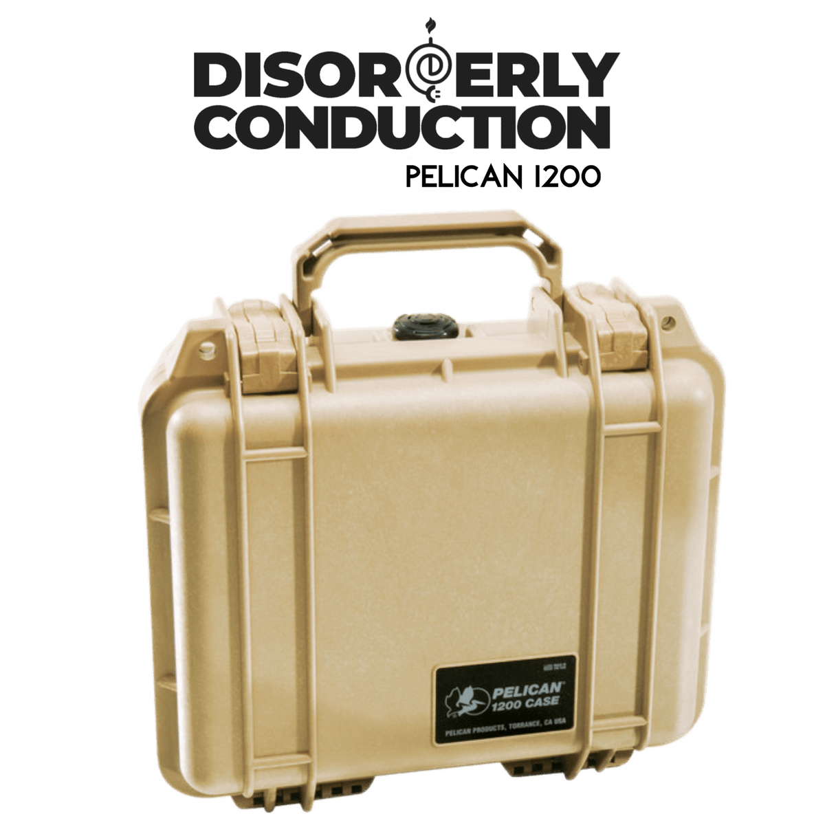 PELICAN 1200 CASE WITH PEEL & PLUCK FOAM PELICAN 1200 CASE WITH PEEL & PLUCK FOAM